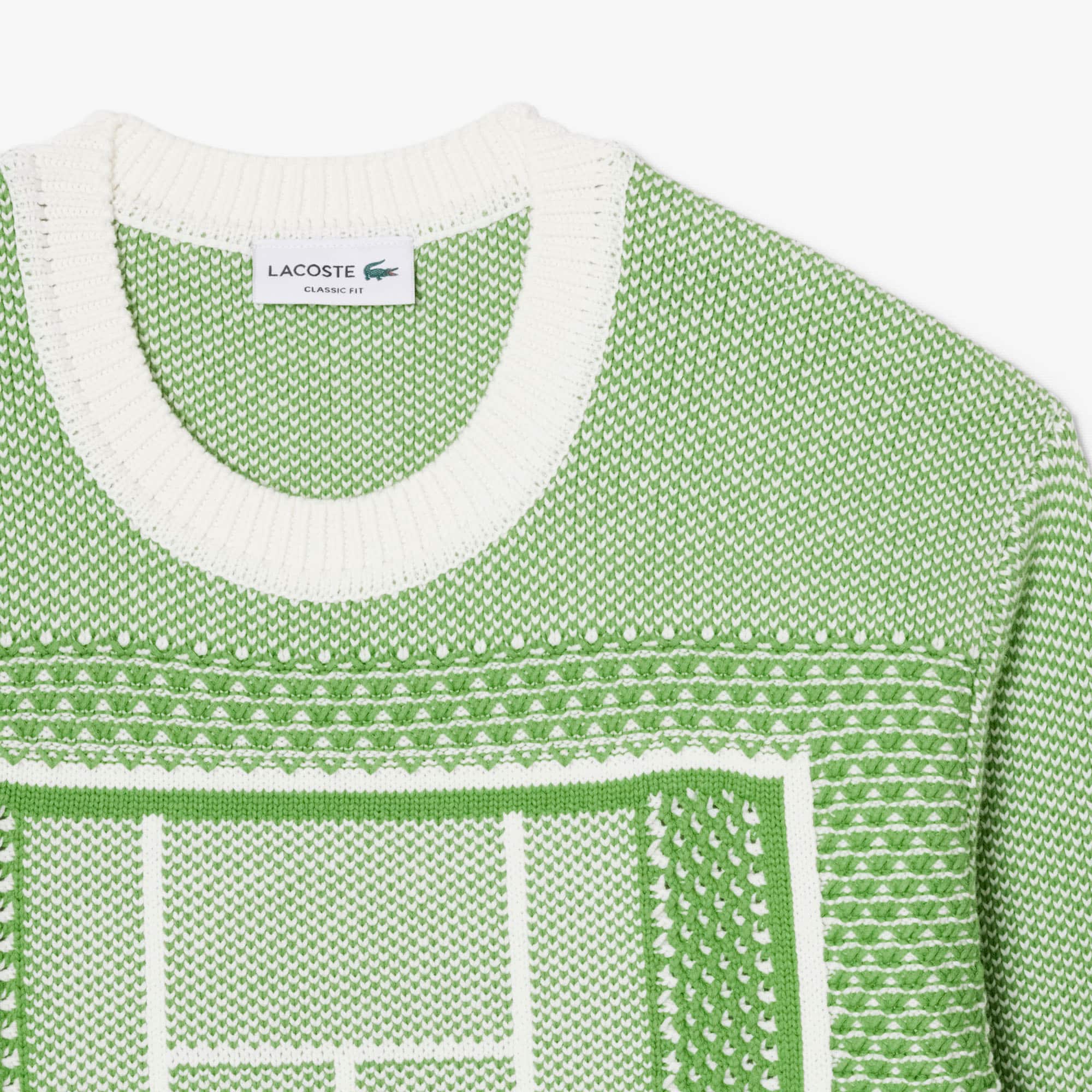 Tennis Court Graphic Sweater - Sweaters & Sweatshirts - New In