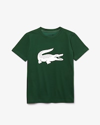 Kids' Oversized Technical Cotton Tennis T-Shirt