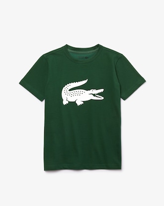 Kids' Oversized Technical Cotton Tennis T-Shirt