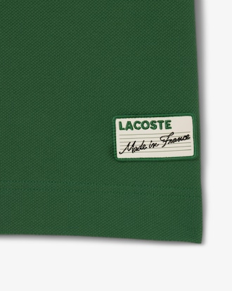Men's Made In France Classic Fit Stripe Collar Polo