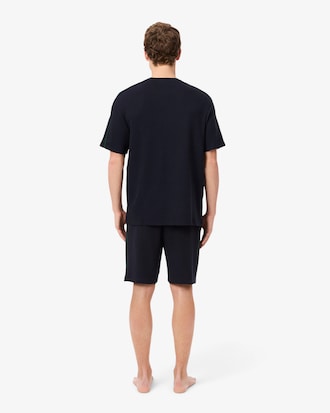 Shorts de estar por casa de punto texturizado para hombre