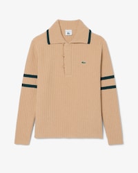 Archive Edition Striped Polo Collar Sweater