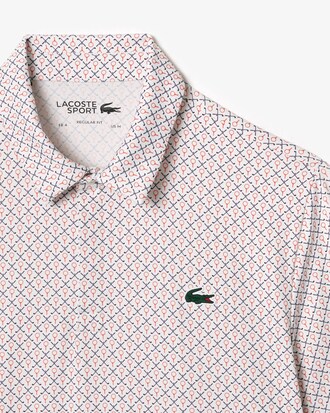 Polo de golf Regular Fit con protecci&oacute;n UV para hombre