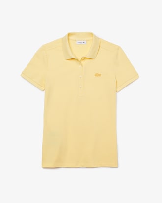 Women's L.12.D Slim Fit Stretch Mini Piqué Polo