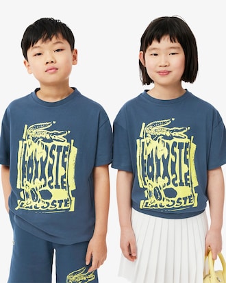 Playera de algod&oacute;n estampada para ni&ntilde;os