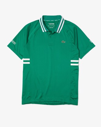 Polo Lacoste SPORT x Novak Djokovic transpirable ultraseco para hombre