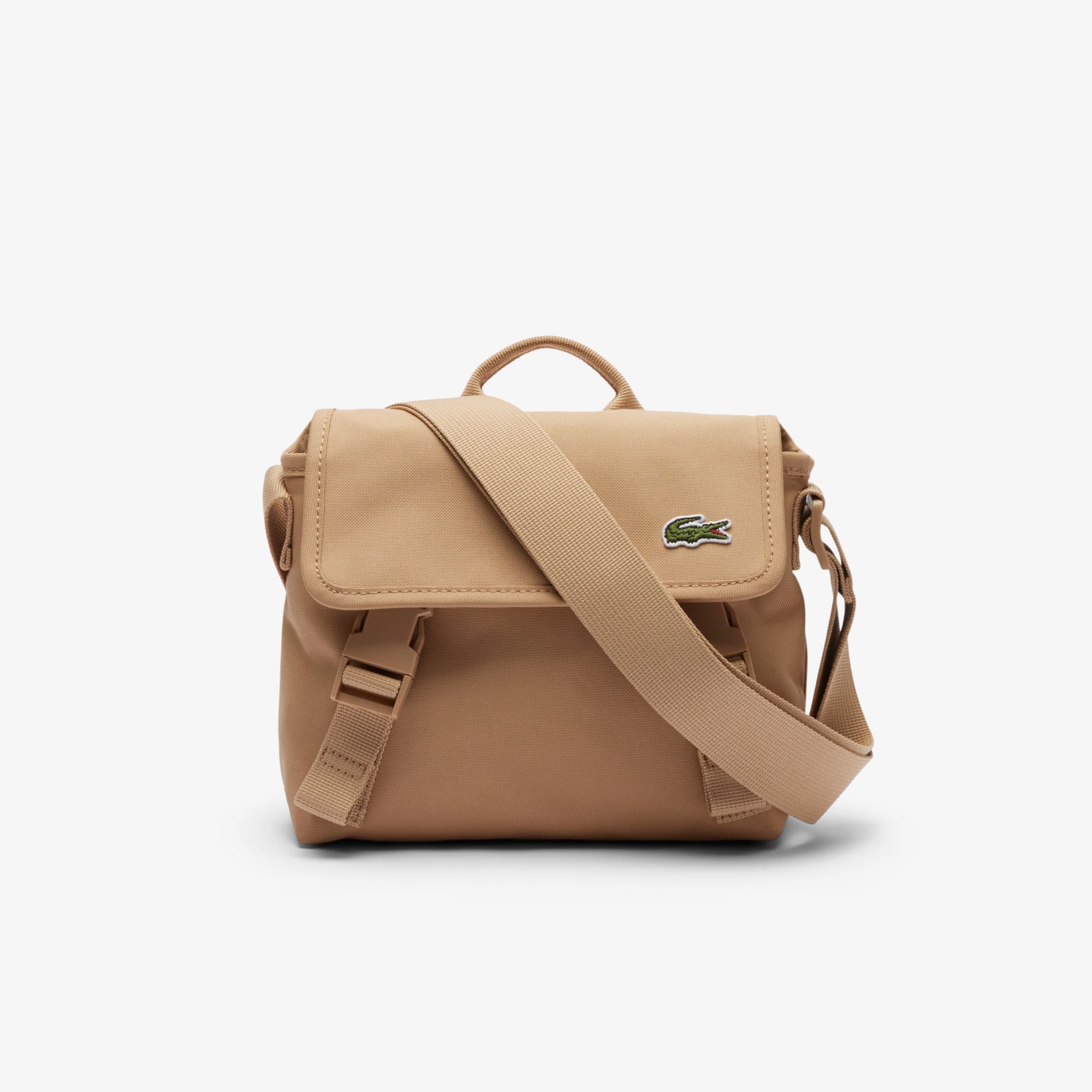 Lacoste Unisex Neocroc Messenger Bag - One Size In Sand