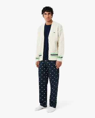 Men's Cotton Plaid Pajama Set