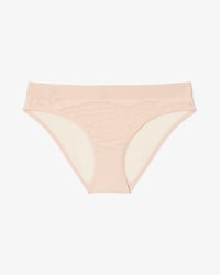 Branded Waist Mesh Briefs
