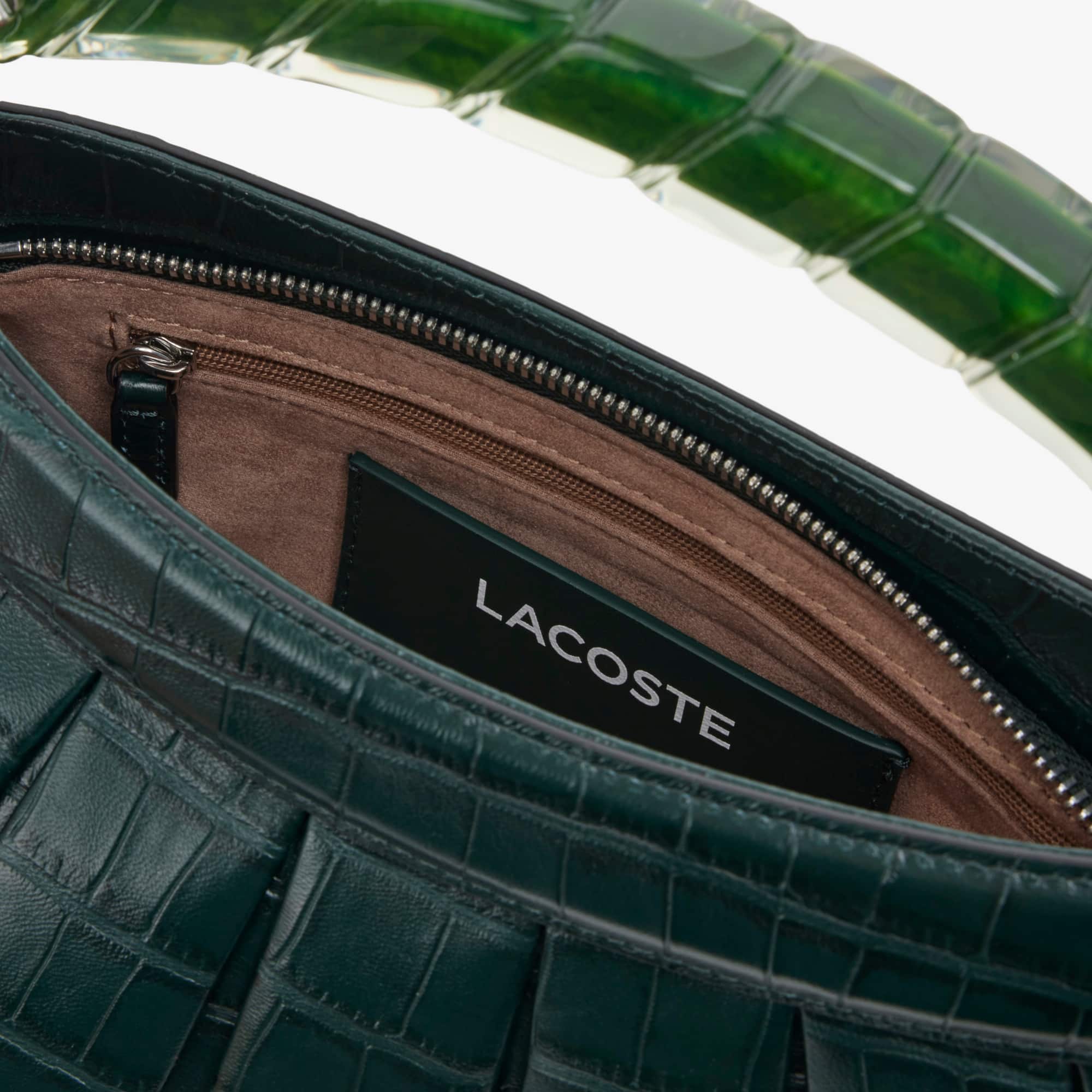 Runway H Lenglen Crocodile Effect Leather Bag