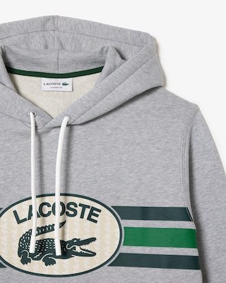 Men's Loose Fit Monogram Hoodie