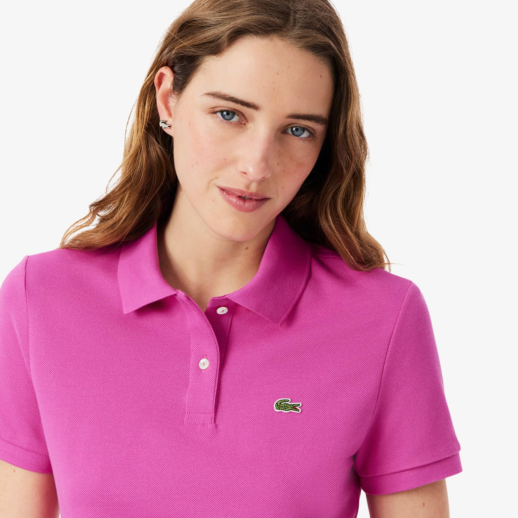 Women's Regular Fit Supple Petit Piqué Polo - Polo Shirts