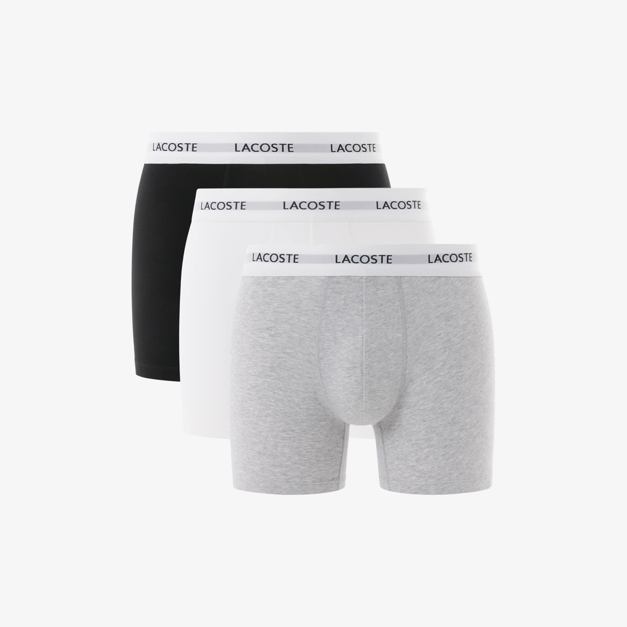 3-Pack Stretch Cotton Boxer Briefs - Underwear & Loungewear