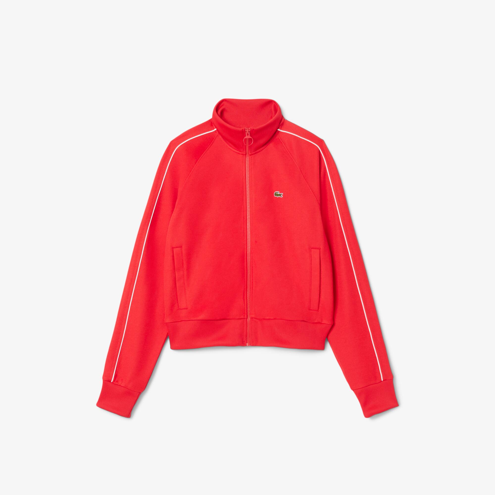 Women's Paris Zip-Up Piqué Sweatshirt - Sweaters & Sweatshirts