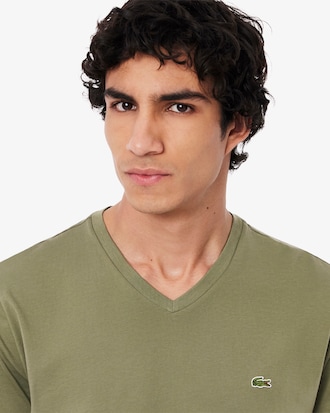 Men's Lightweight Pima Cotton V-Neck T-Shirt