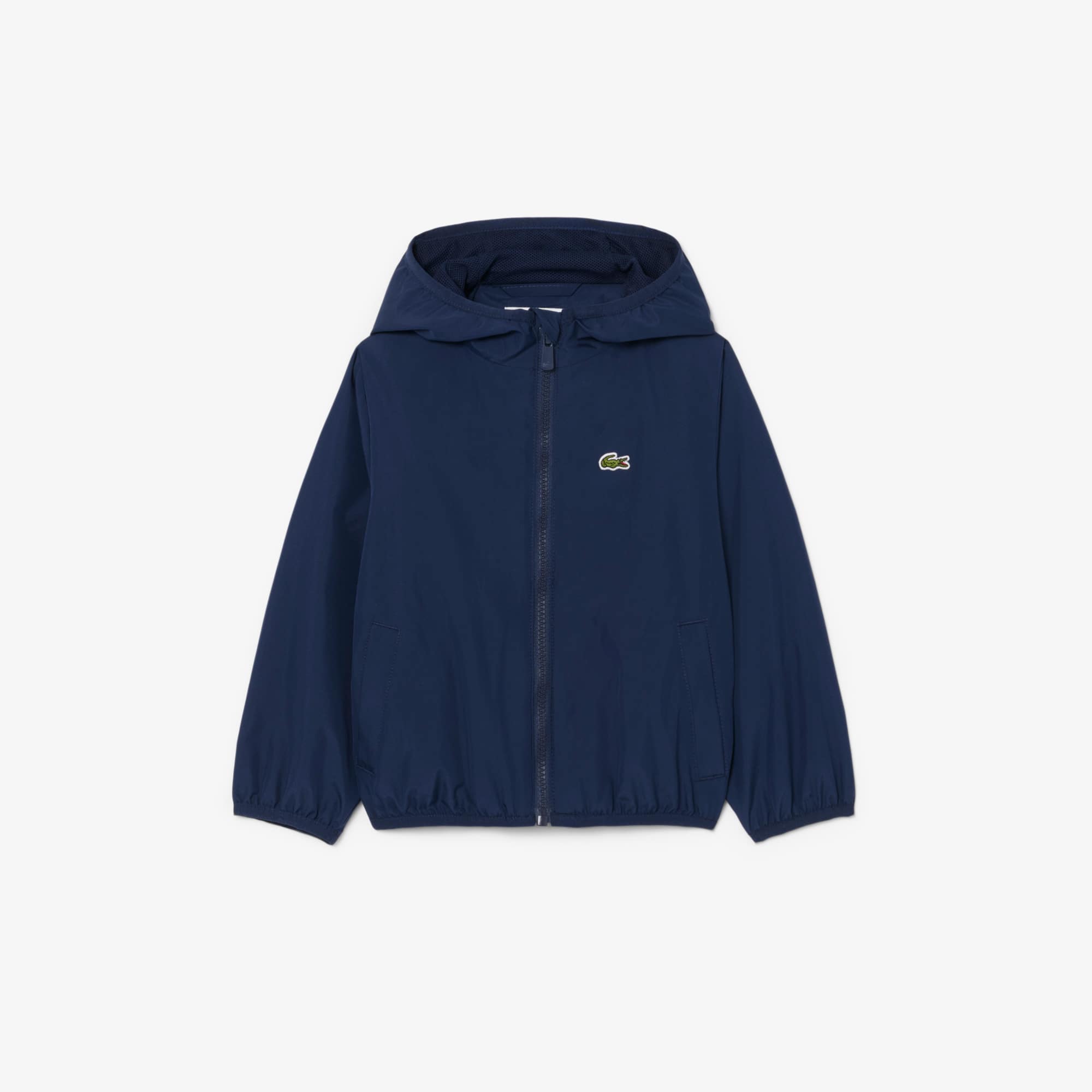 Lacoste Unisex Hooded Windbreaker - 6 Years In Blue