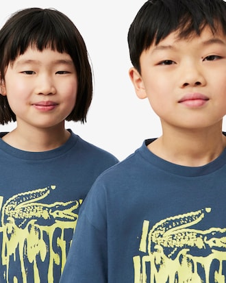 Playera de algod&oacute;n estampada para ni&ntilde;os
