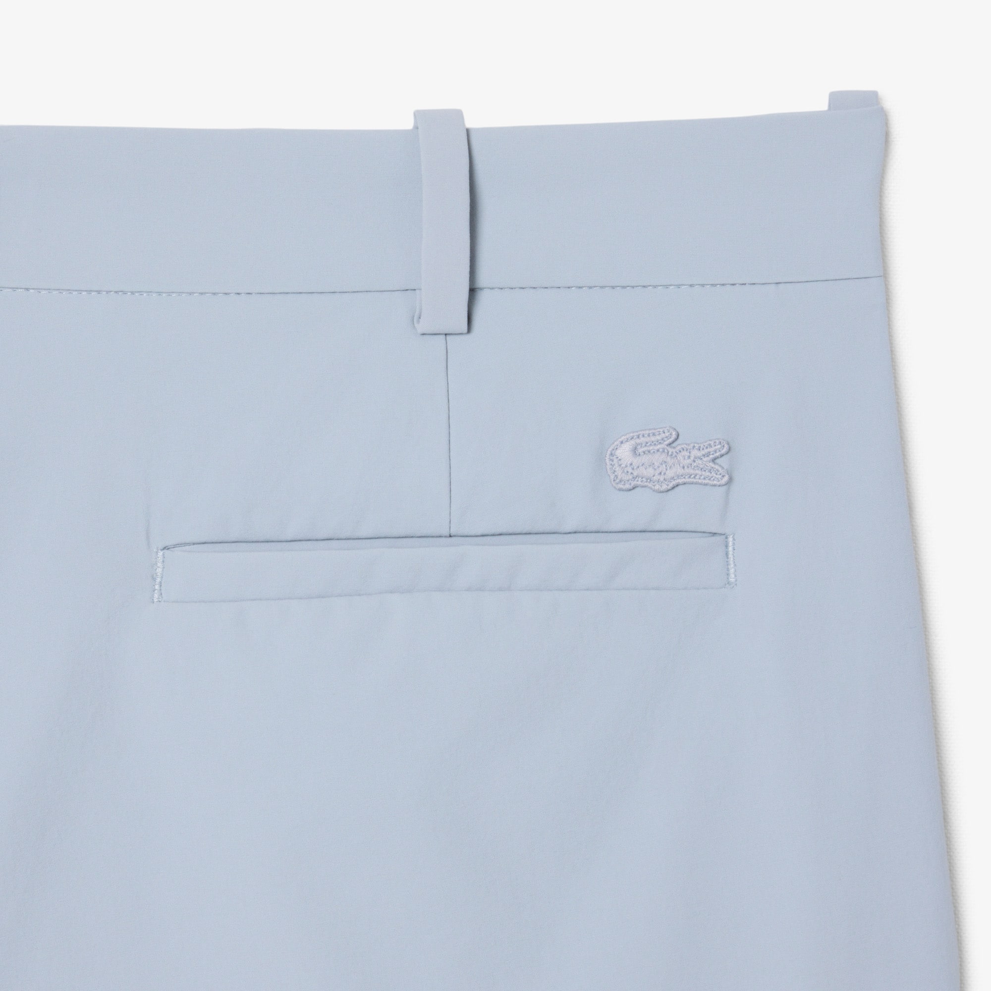 Straight Fit Stretch Bermuda Shorts