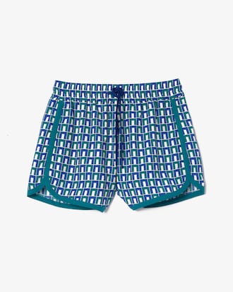 Women's Graphic Motif Draped Shorts