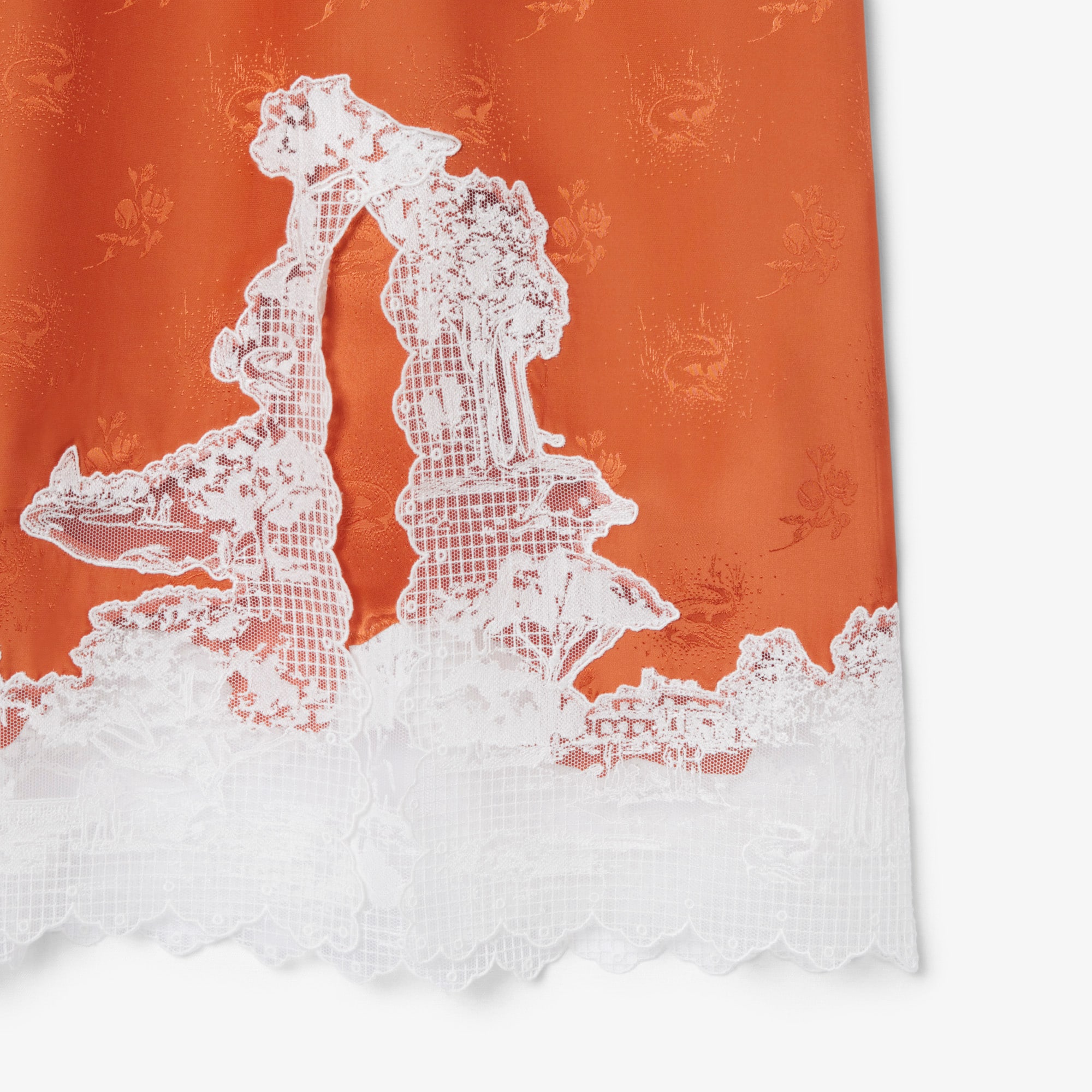 Runway Landscape Embroidery Tull Skirt - Shorts & Skirts - New In