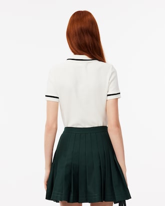 Women's Made In France Slim Fit Piqué Polo