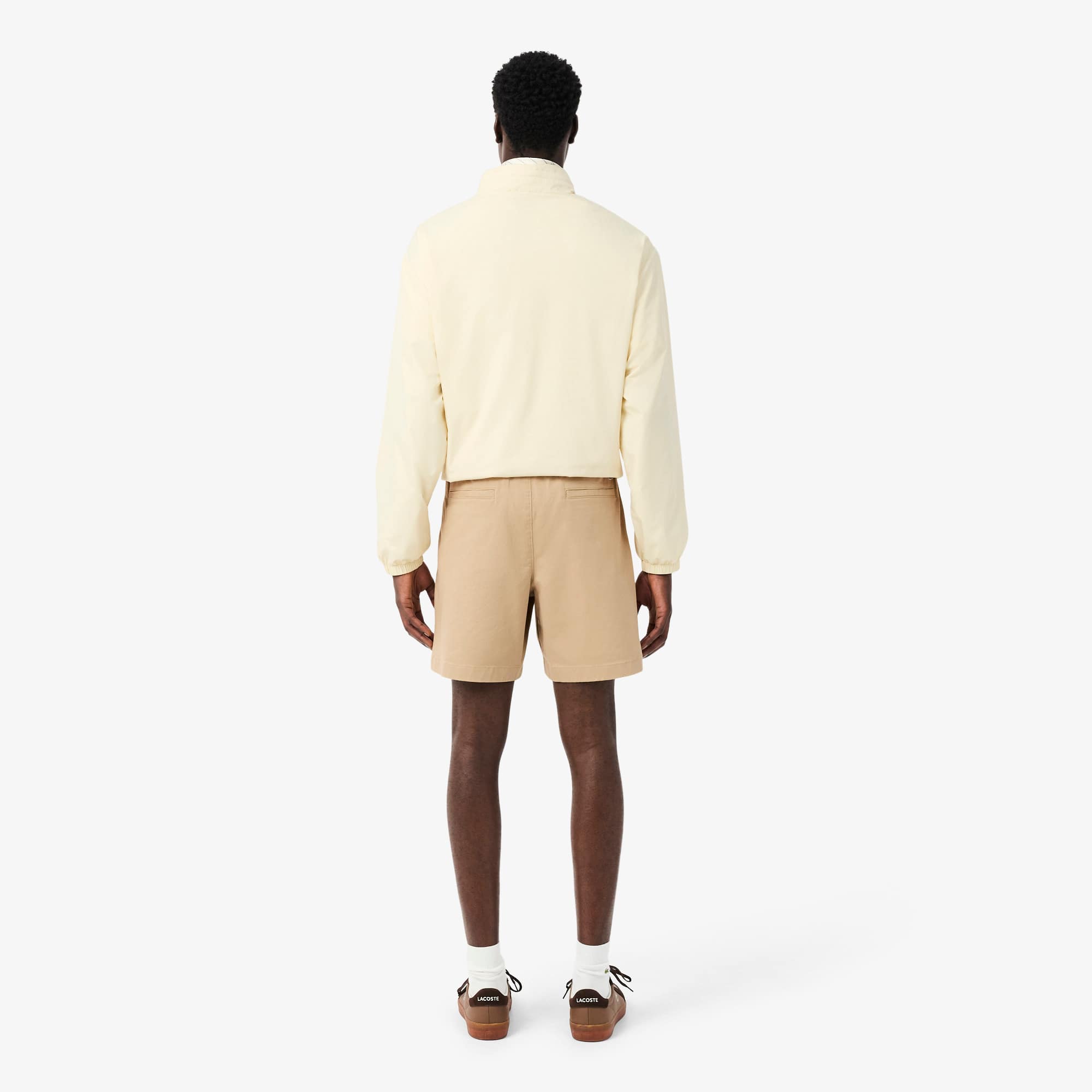Regular Fit Stretch Cotton Shorts - Shorts & Swim - New In 2026