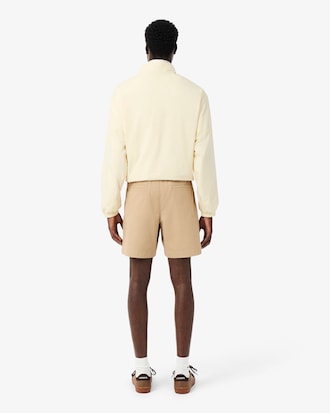 Regular Fit Stretch Cotton Shorts