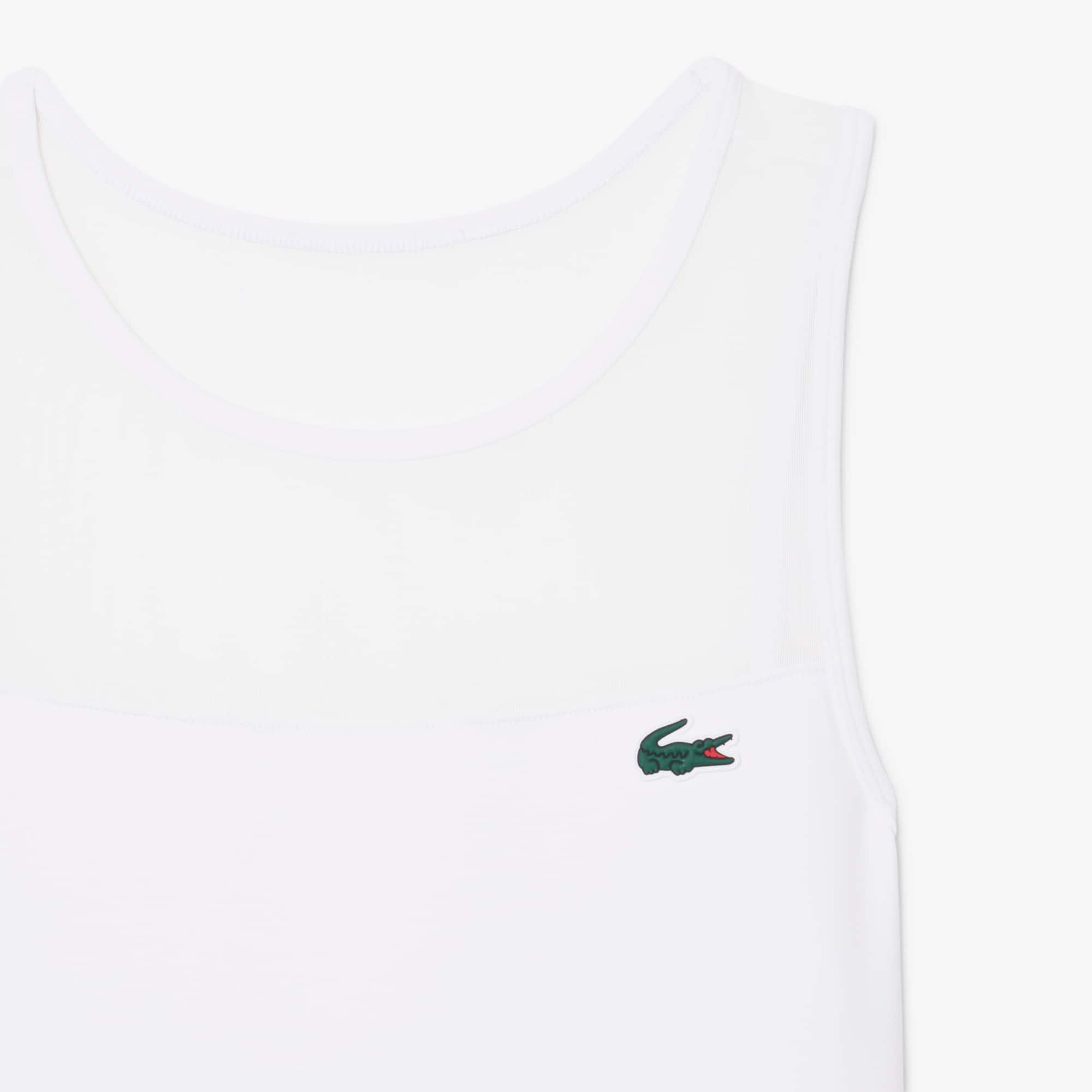 Dual Fabric Pleated Stretch Tennis Dress