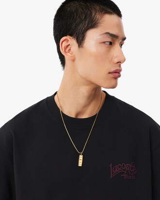 Playera de Tejido Jersey de Algod&oacute;n Grueso con Bordado