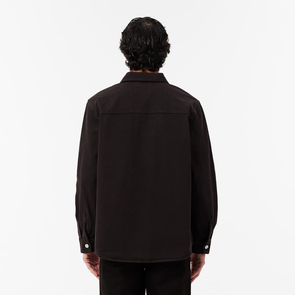 Oversized Denim Overshirt - Button Down Shirts - New In 2026 | Lacoste