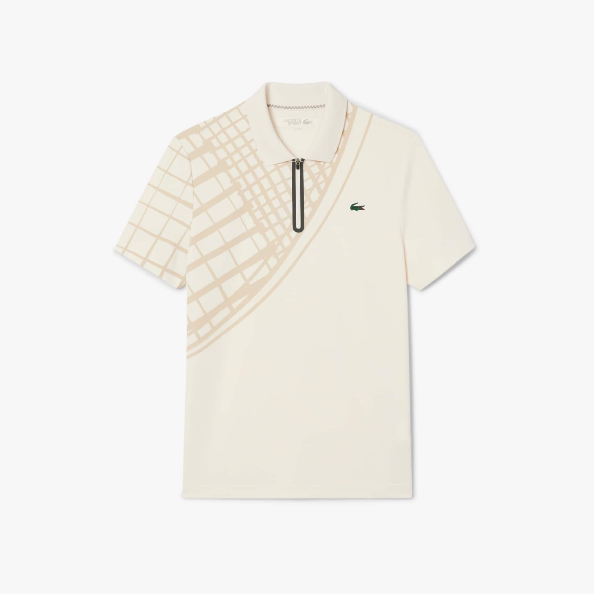 Men's Ultra Dry Printed Slim Fit Tennis Polo - Polo Shirts - New