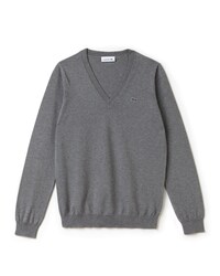 Women's V-neck Jersey Sweater