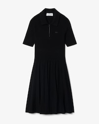 Robe col polo pliss&eacute;e