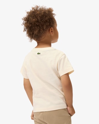 Boys' Crocodile Print Cotton T-Shirt