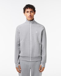 Men's High-Neck Zip-Up Sweatshirt