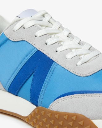 Men's L-Spin Deluxe Leather Color Contrast Sneakers