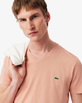 Men's Lightweight Pima Cotton V-Neck T-Shirt