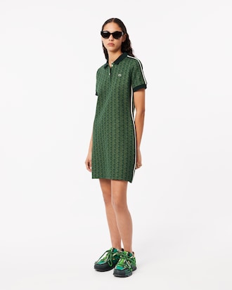 Women's Slim Fit Monogram Polo Dress