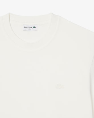 Men's Ribbed Neck Petit Piqu&eacute; T-Shirt