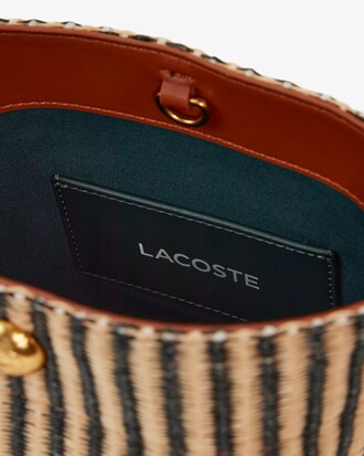 Small Summer Pack Raffia Bucket Bag