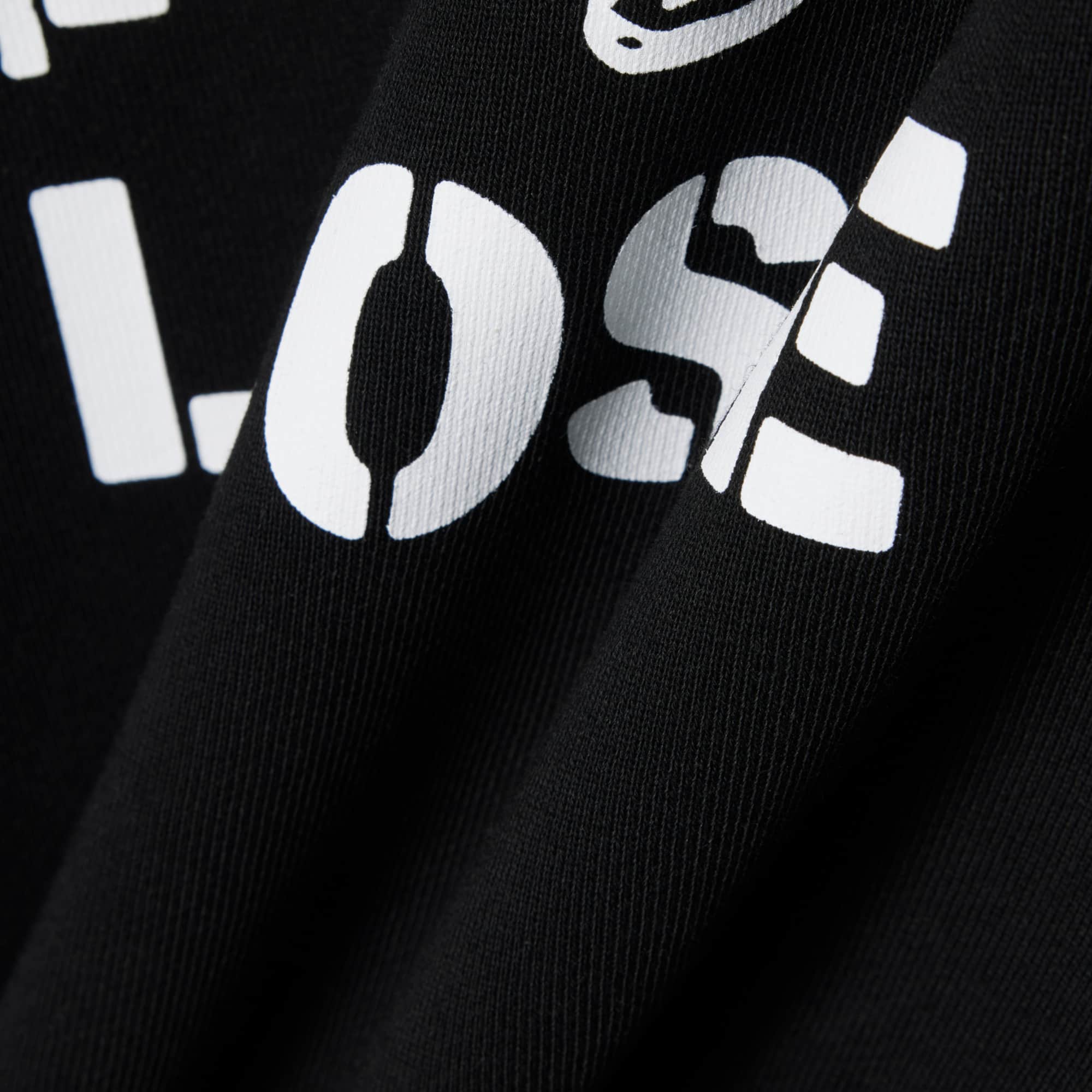 Loose Fit Printed Hoodie