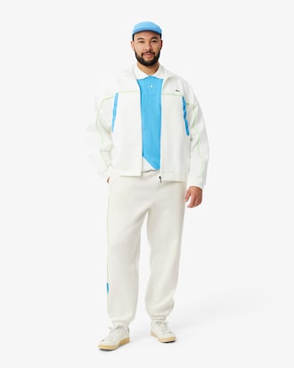 Men's Regular Fit Piqué Sweatpants