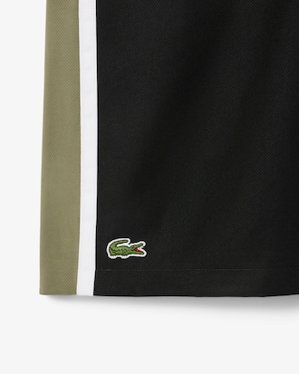 Men's Lightweight Colorblock Stripe Tennis Shorts
