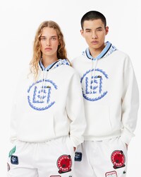 Unisex Lacoste x CLOT Loose Fit Hoodie
