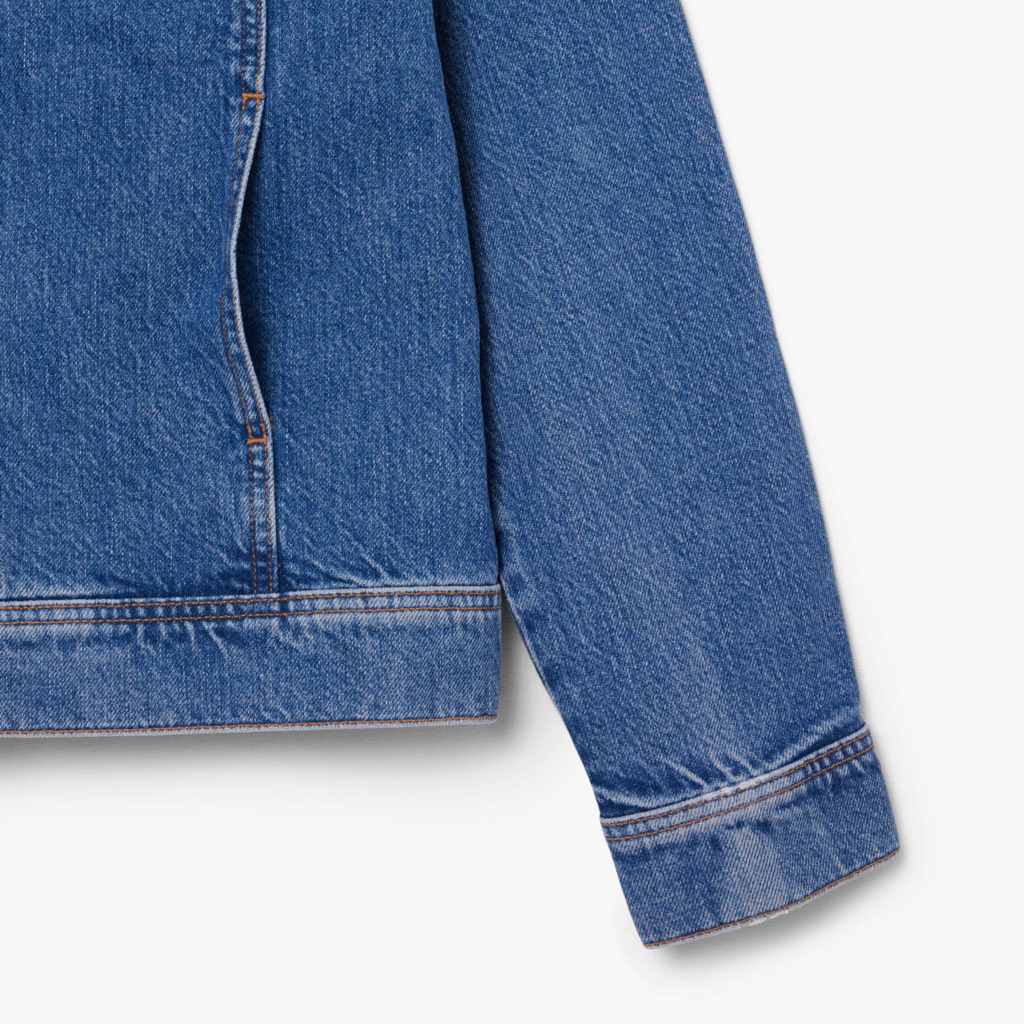 ジャケット・アウター ORGANIC COTTON DENIM Cotton Denim Jacket - Organic Cotton - New In 2026 | Lacoste
