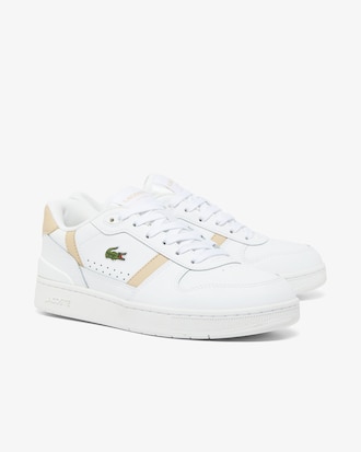 Women's T-Clip Set Leather Sneakers