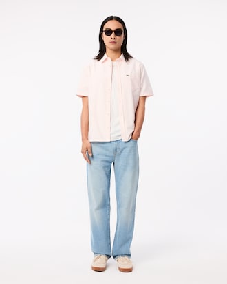 Men's Regular Fit Short Sleeve Oxford Shirt