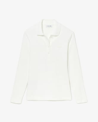 Women's Slim Fit L.12.D Stretch Mini Piqué Polo