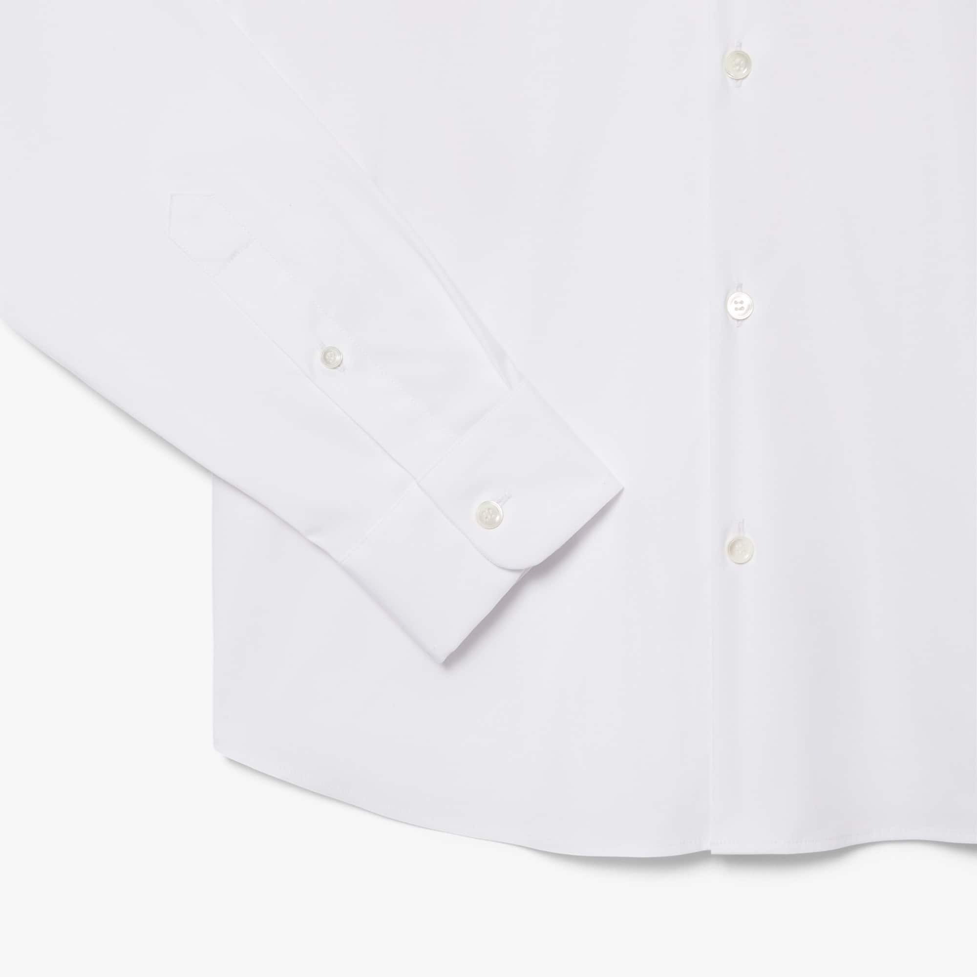 Slim Fit Stretch Poplin Shirt
