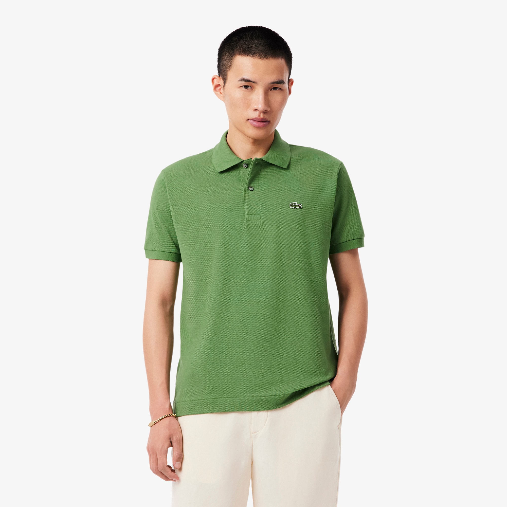 Lacoste Men's Classic Fit Original L.12.12 Polo In Green